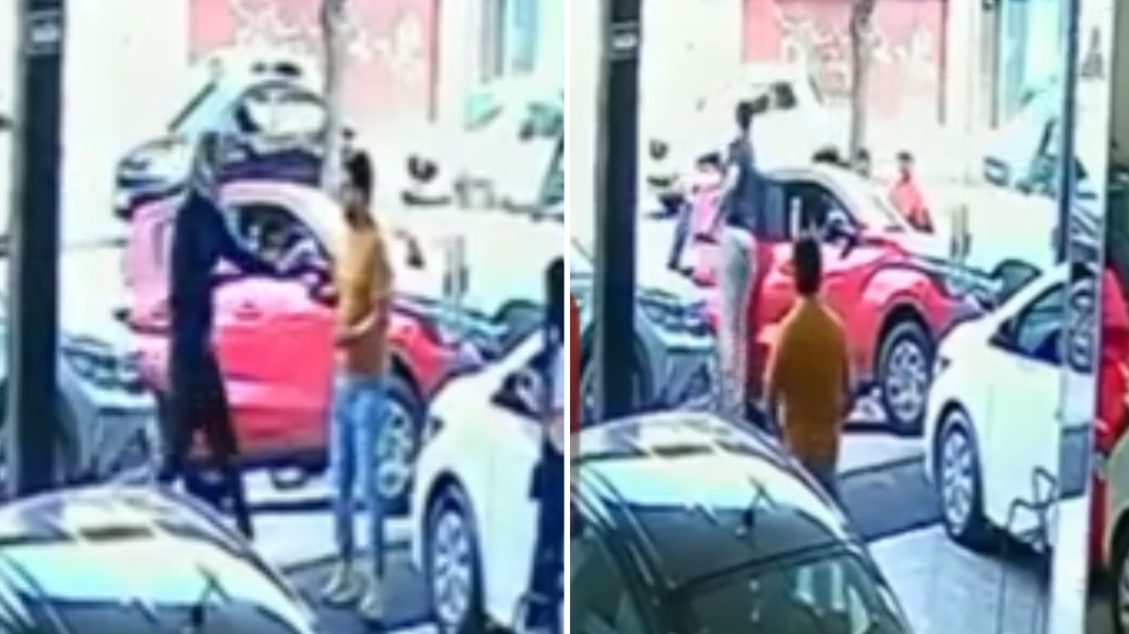 Dois suspeitos são baleados por policial de folga durante tentativa de assalto em BH; vídeo