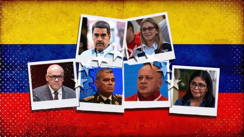 Os aliados de Maduro que integram seu círculo íntimo de poder na Venezuela e estão na mira de Trump