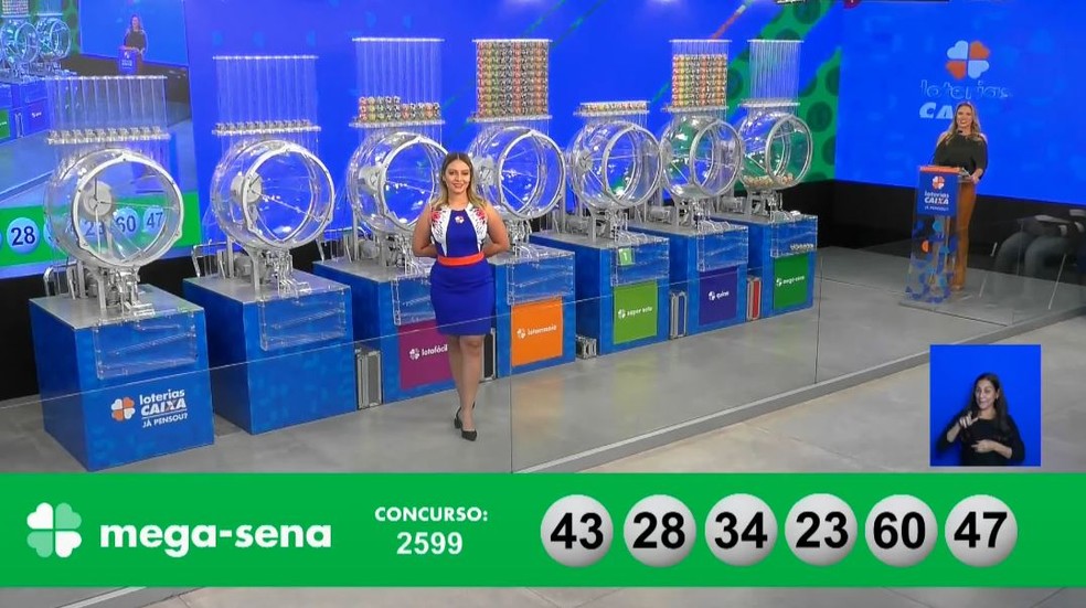 Mega-Sena, concurso 2.599 — Foto: Reprodução/Caixa