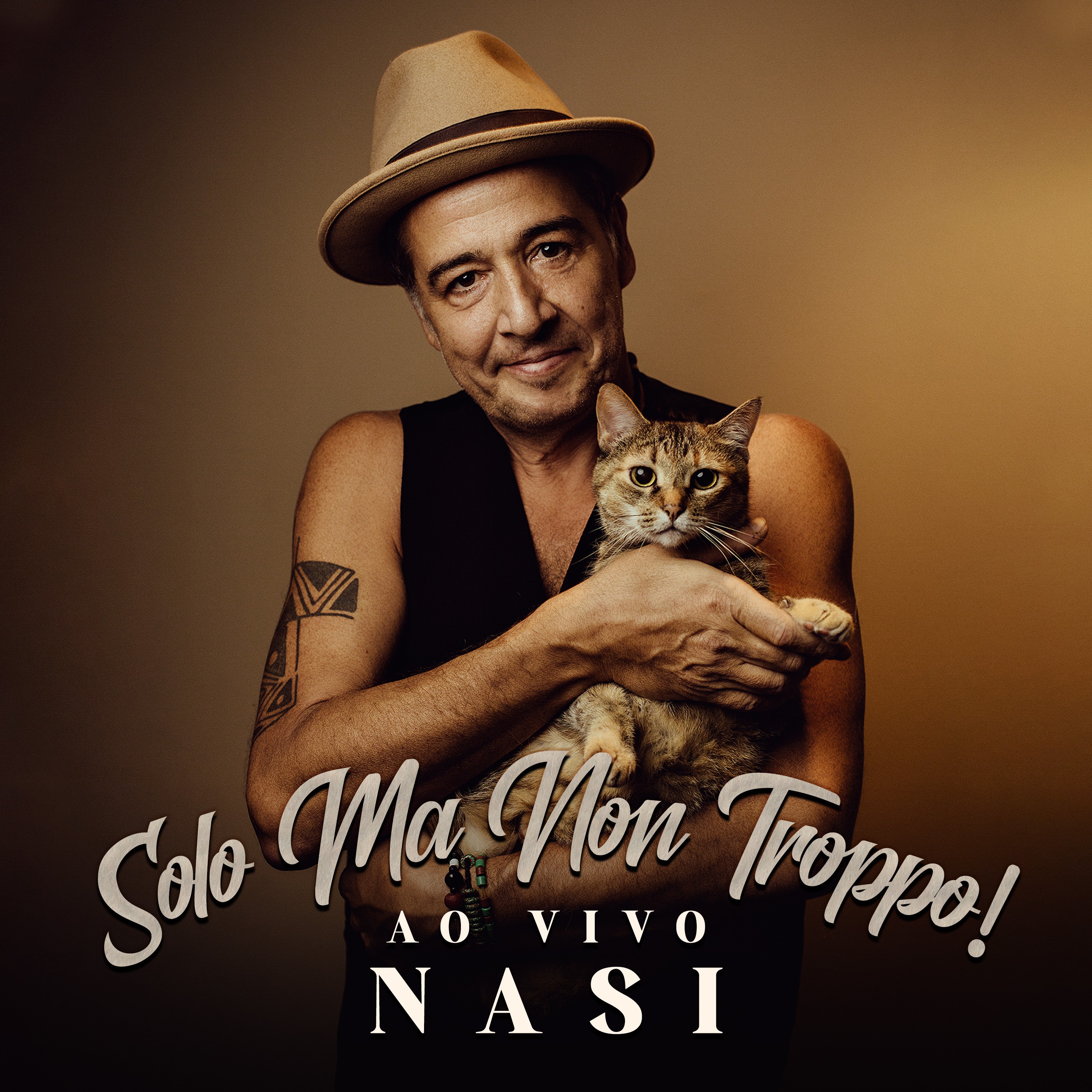 Nasi dá ‘Feedback’ e canta ‘Garota de Guarulhos’ em álbum solo ao vivo com gravação de show de rock, soul e blues 