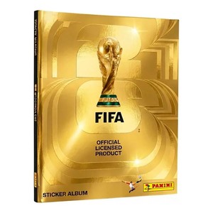 Álbum de figurinhas capa dura Ouro Copa do Mundo FIFA 2026 Panini