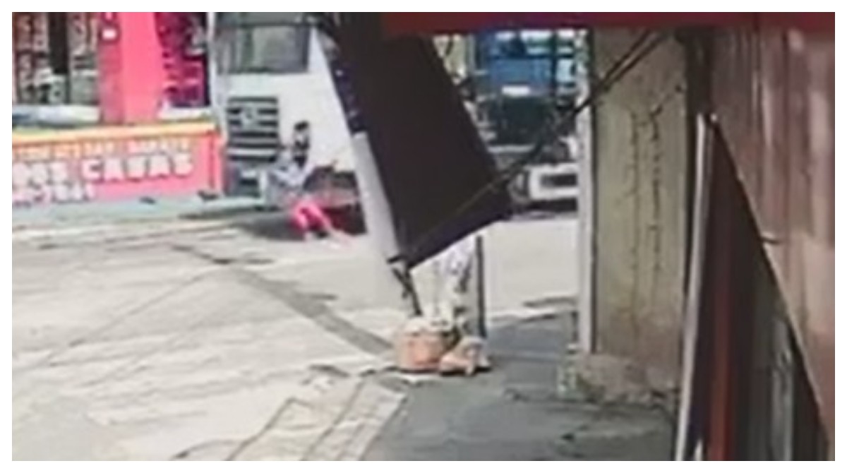 VÍDEO: Idosa de 79 anos morre após ser atropelada por caminhão da Sabesp em São Bernardo do Campo, na Grande SP