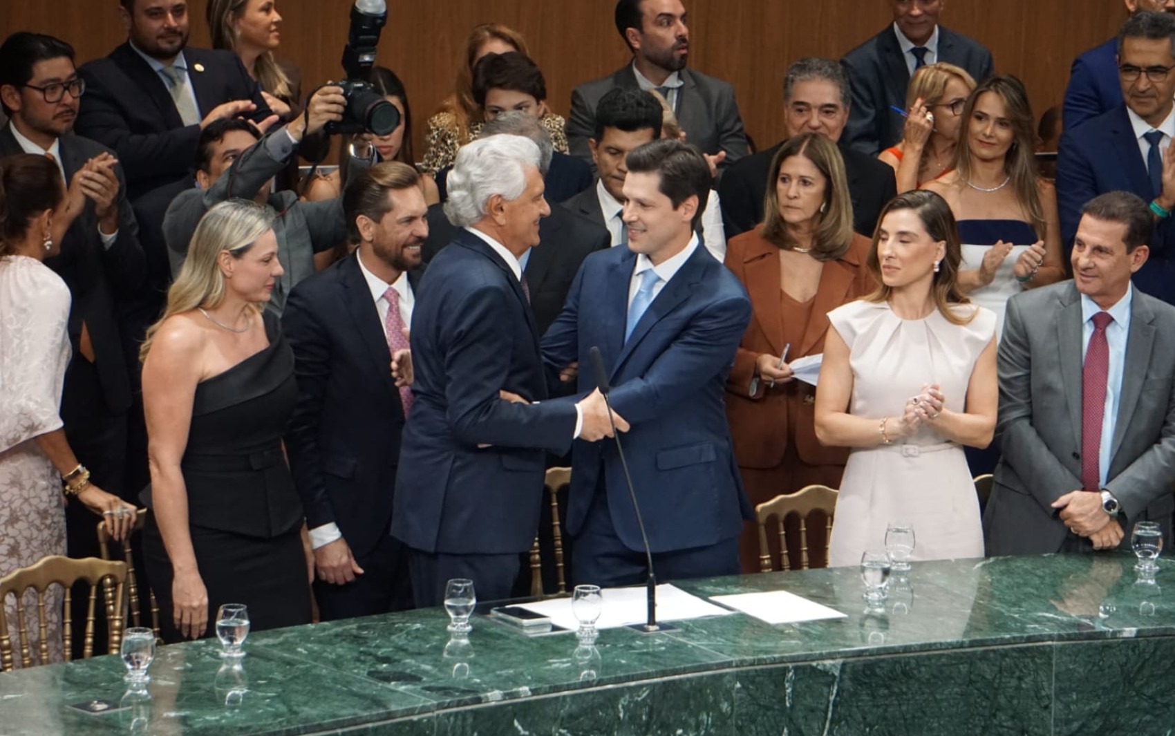 Ronaldo Caiado deixa Governo de Goiás e transfere cargo a Daniel Vilela