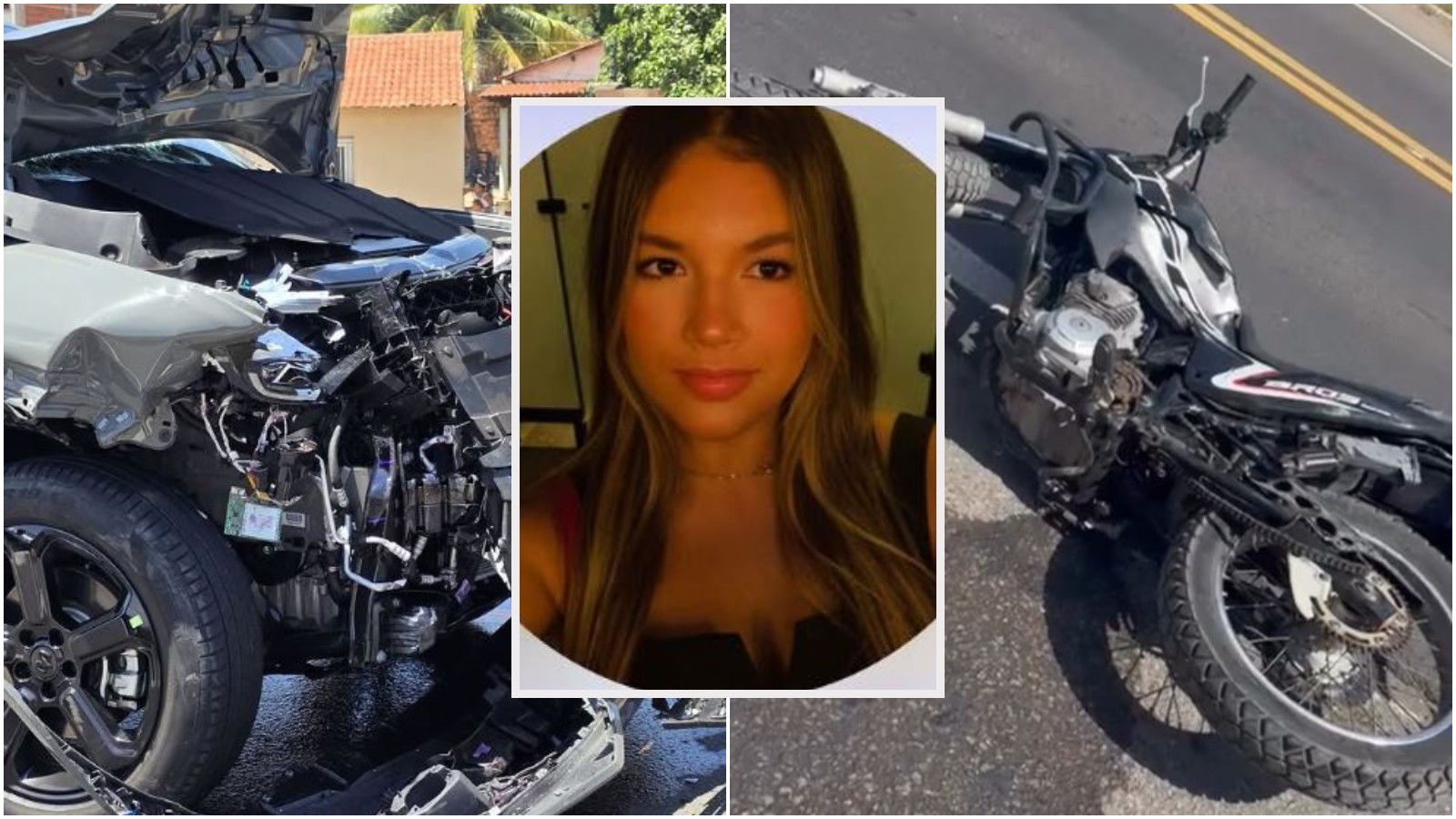 Jovem de 18 anos morre após moto ser atingida por caminhonete durante travessia em rodovia no Ceará