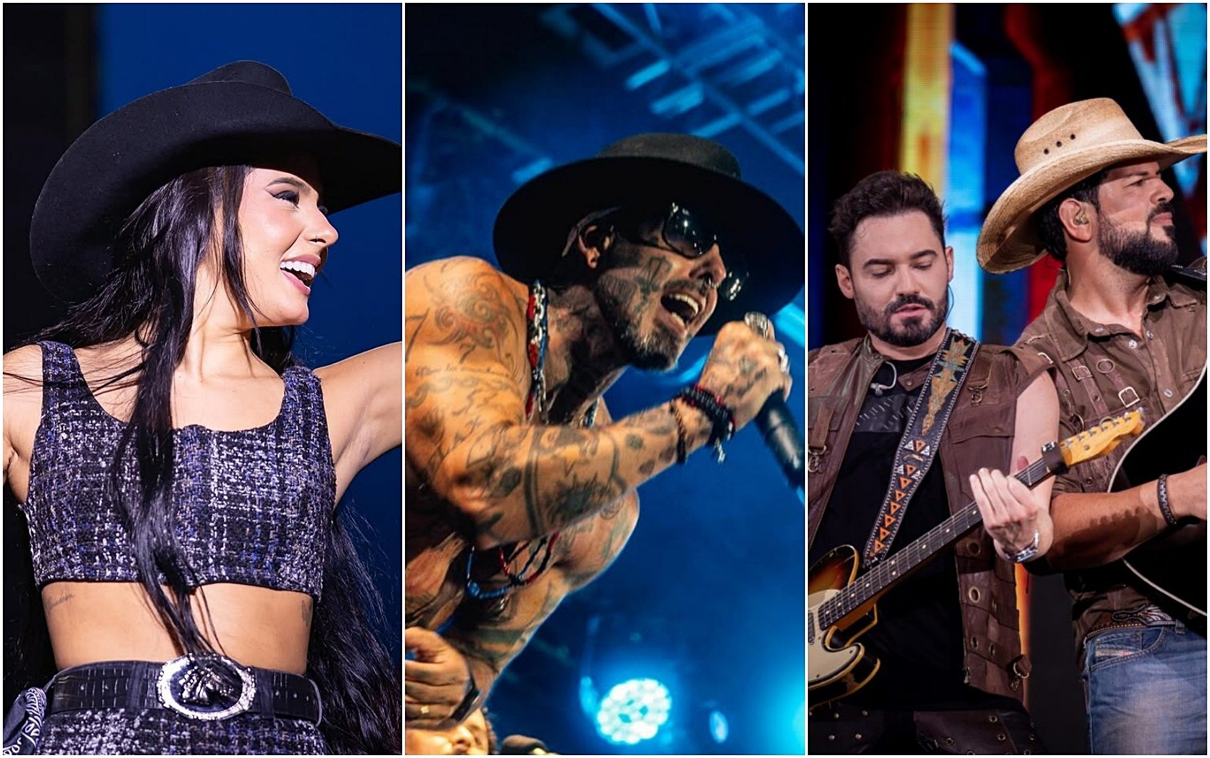 Shows de Ana Castela, Detonautas e Fernando & Sorocaba agitam o Sul de Minas neste fim de semana
