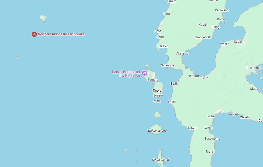 Terremoto de magnitude 7,8 atinge ilha da Indonésia