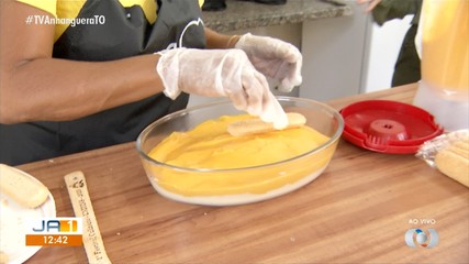 Saiba como preparar um delicioso Pavê de Buriti na Cozinha do JA1