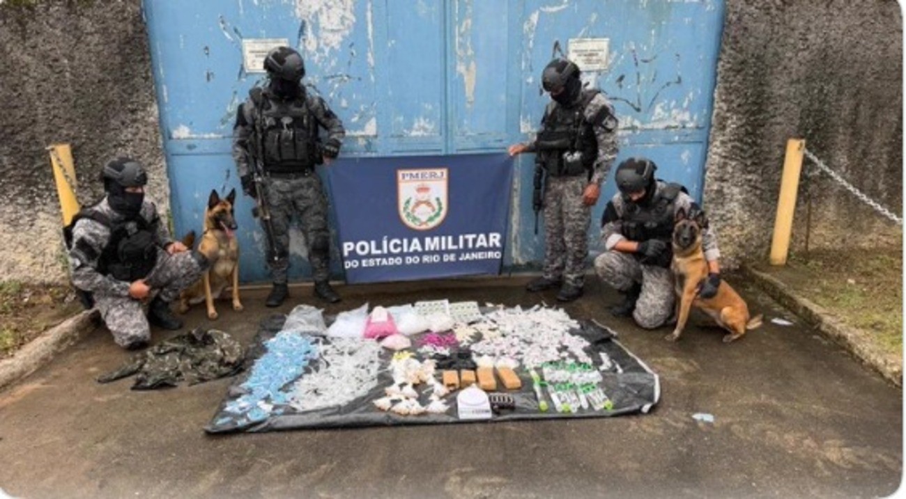 BAC apreende drogas durante ação em Barra Mansa