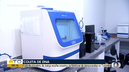 Campanha coleta DNA de parentes para ajudar nas buscas de pessoas desaparecidas no TO