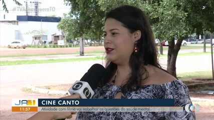 Ação vai debater saúde mental usado filme em Taquaruçu