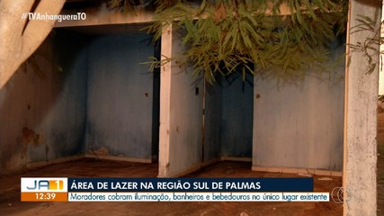 Moradores cobram iluminação em área de lazer na região sul de Palmas