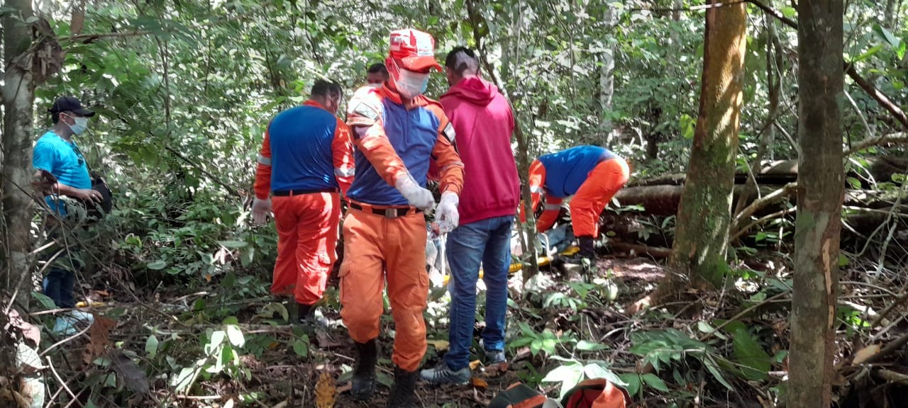 Corpo de mulher grávida é encontrado em área de mata no interior do Amazonas