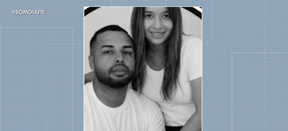 Casal identificado apenas como Jeferson e Nick morreu no local do acidente, em Campina Grande � Foto: Reprodu��o / TV Cabo Branco