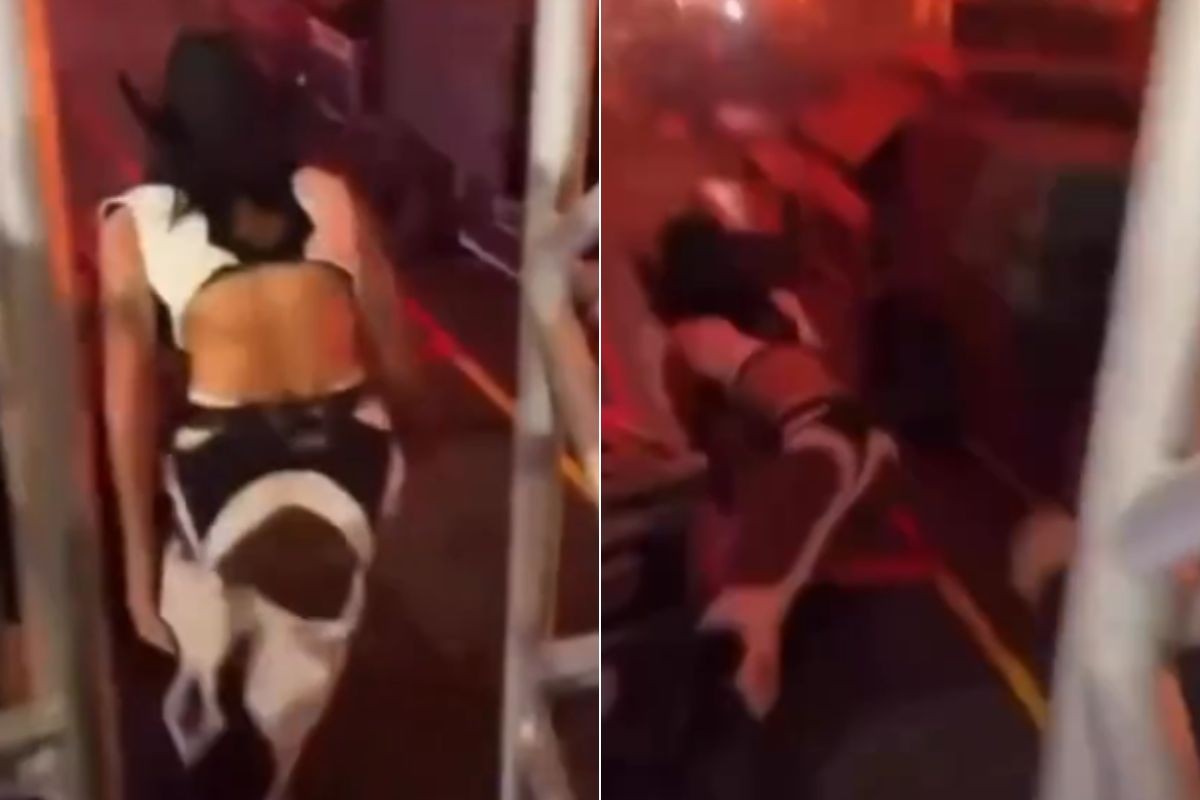 Ana Castela leva tombo em show no litoral de SP: 'eu caí'; VÍDEO