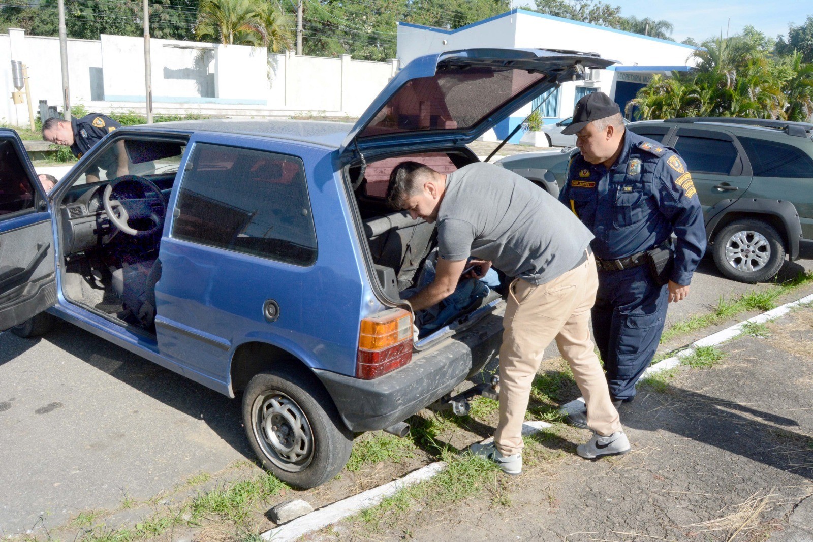 Câmeras de segurança auxiliam na recuperação de carro furtado em Barra Mansa