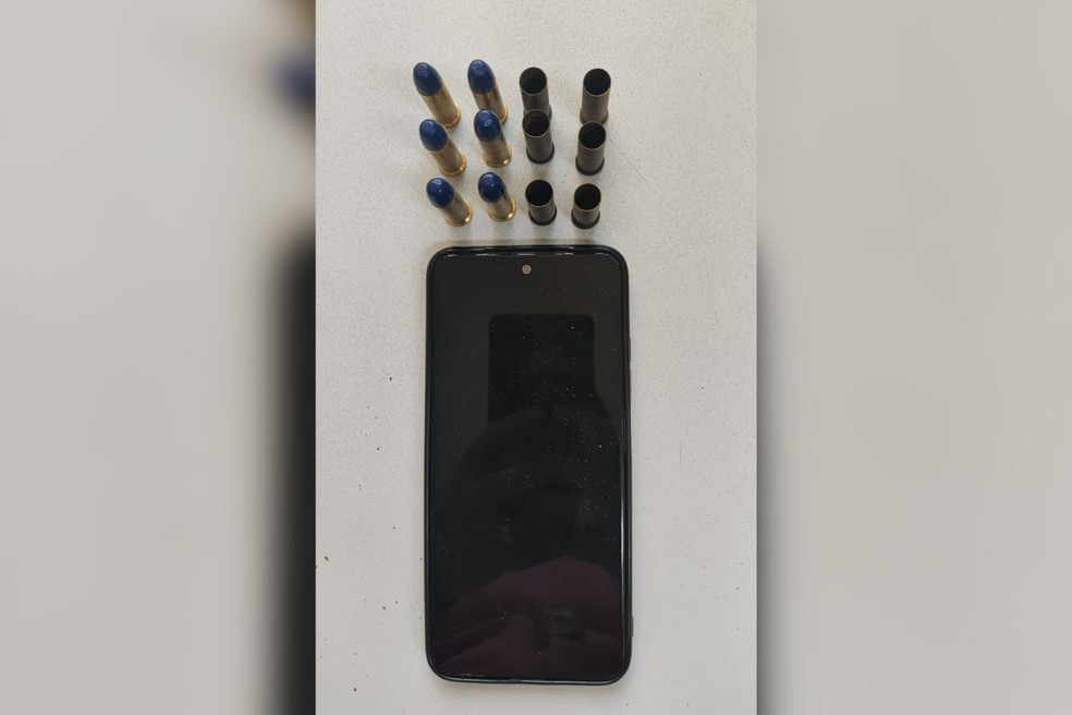 Munições foram encontradas e apreendidas pela Polícia Militar  — Foto: Polícia Civil/Divulgação