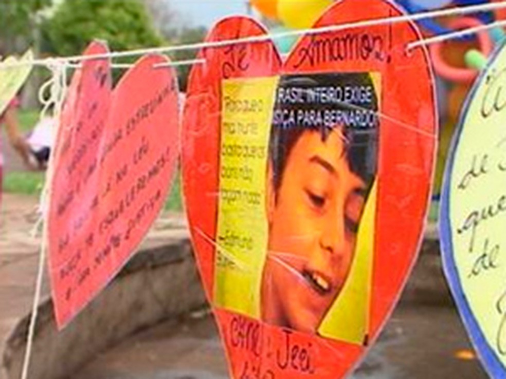 Homenagens aniversário Bernardo Boldrini Três Passos — Foto: Reprodução/RBS TV