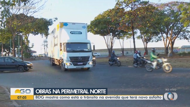 Veja como est o trnsito aps incio das obras na Avenida Perimetral