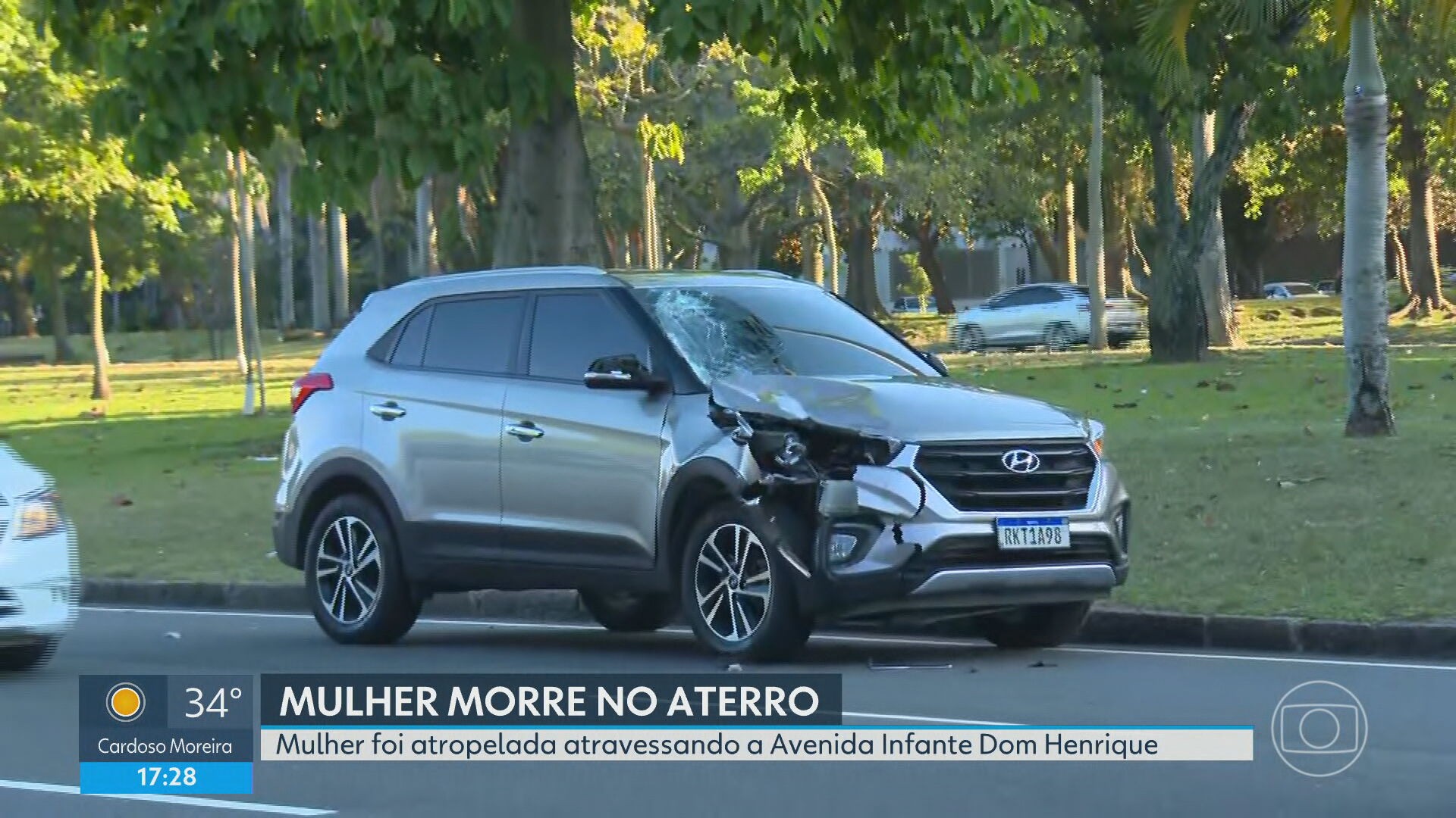 Mulher morre atropelada ao tentar atravessar a via no Aterro do Flamengo