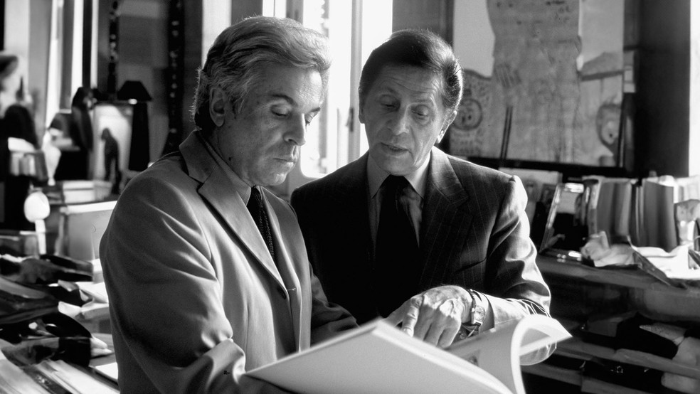 Valentino Garavani e Giancarlo Giammetti — Foto: Site oficial Fondazione Valentino Garavani e Giancarlo Giammetti