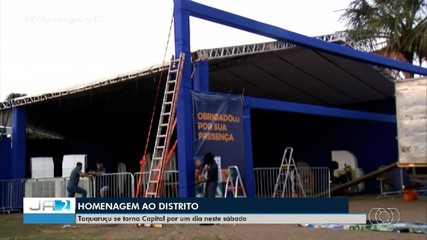 Taquaruçu se torna a capital do Tocantins por um dia; entenda