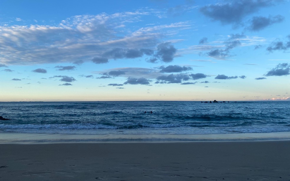 Segunda praia em Morro de São Paulo, na Bahia — Foto: Malu Vieira/ g1 BA