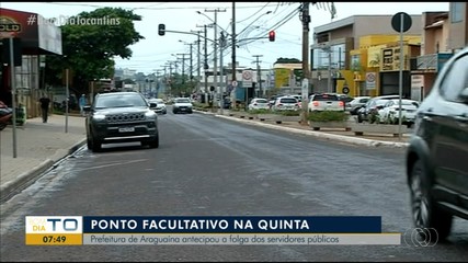 Araguaína decreta ponto facultativo na quinta-feira (28)