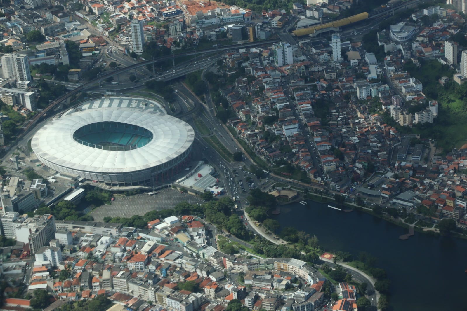 Foragido da Justiça é preso em Salvador ao tentar acessar Arena Fonte Nova para assistir ao jogo do Bahia