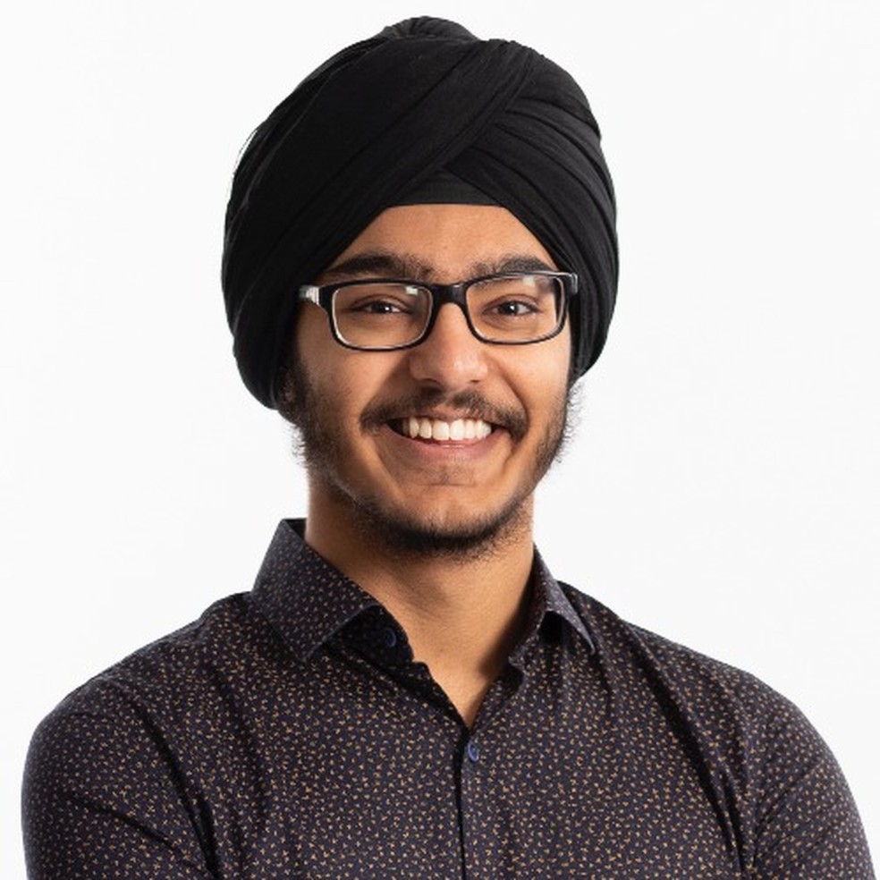 Abhay Singh Sachal, ativista de 22 anos que criou a Break the Divide — Foto: Divulgação