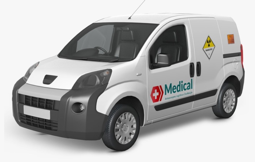 Medical Armazenagem Logística e Distribuição teve um de seus veículos que transportava material radioativo furtado em São Paulo — Foto: Reprodução/Medical Armazenagem Logística e Distribuição