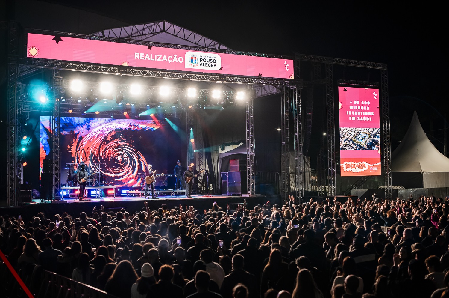 Rock in PA 2025 reúne mais de 61 mil pessoas e leva vencedores do 'ÉPra Cantar - Dia do Rock' ao palco