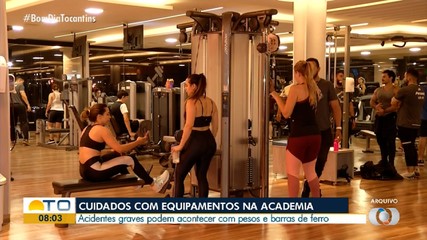 Especialista explica cuidados na academia para evitar acidentes com equipamentos
