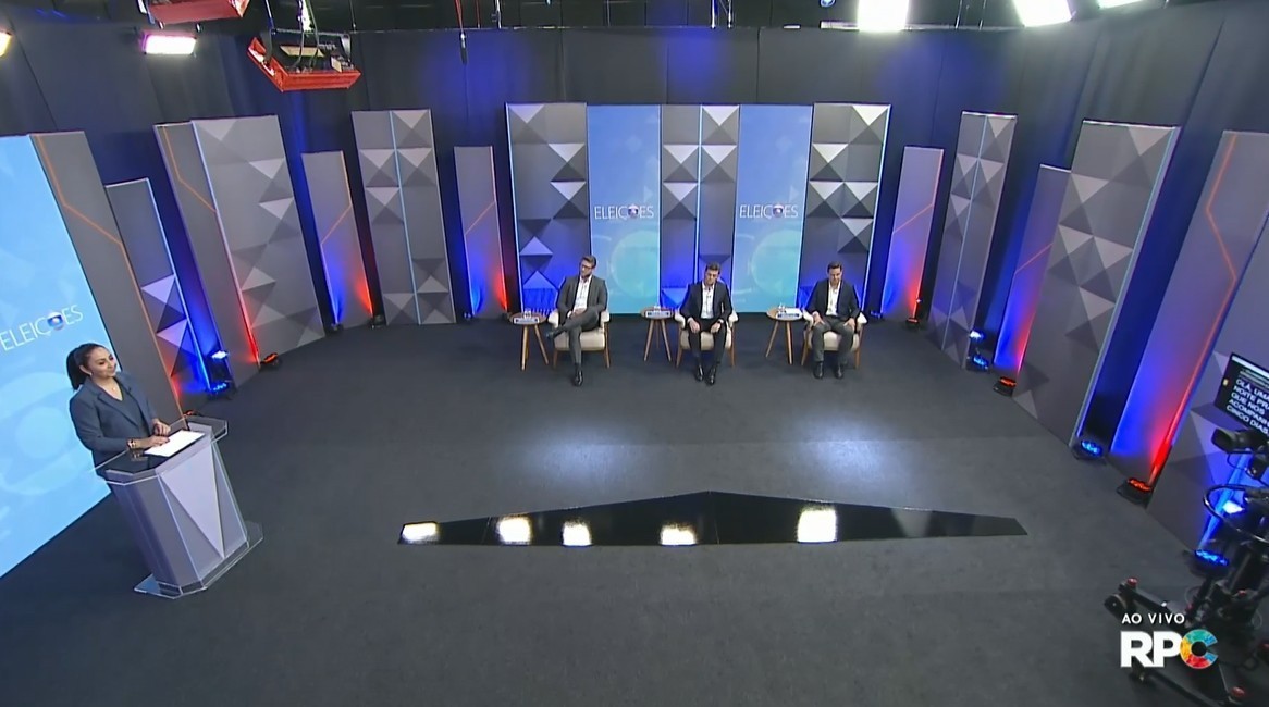 Confira o debate da RPC entre candidatos ao Governo do Paraná