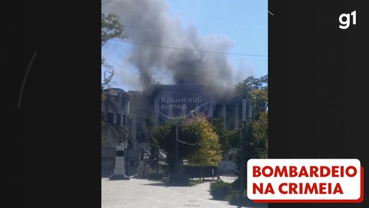 Ucrânia bombardeia quartel-general da frota russa no centro de cidade turística na Crimeia