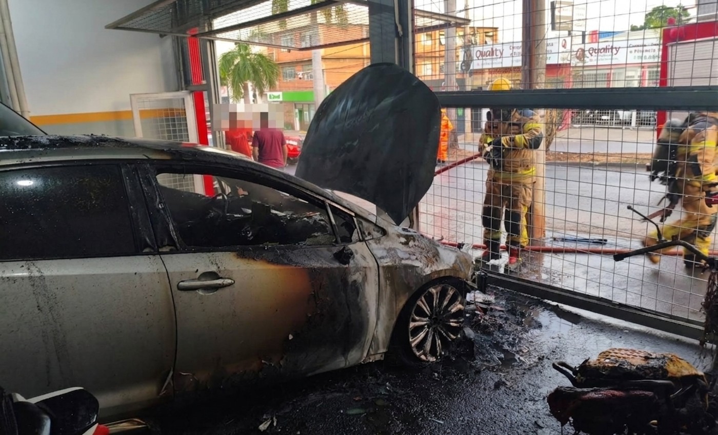 Suspeito de atear fogo em loja de veículos em Montes Claros é preso 