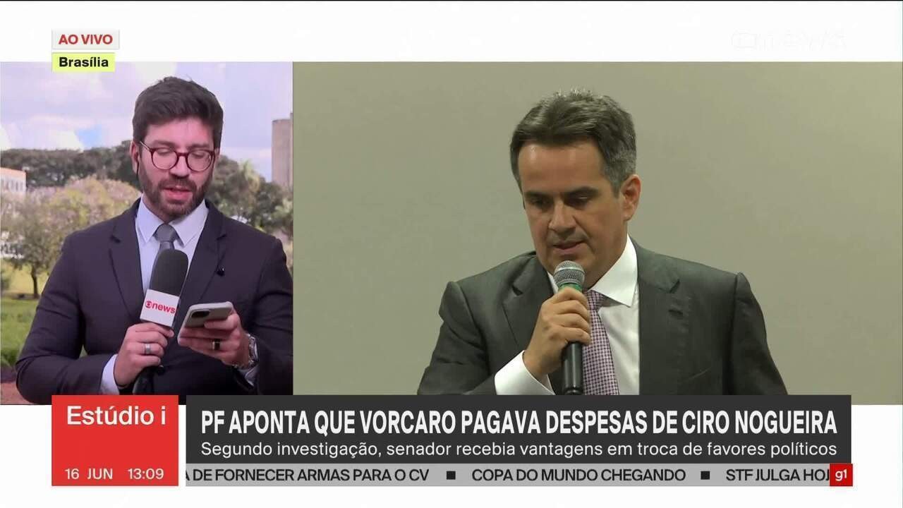 Daniel Vorcaro dava 'tratamento privilegiado' a Ciro Nogueira, aponta relatório da PF