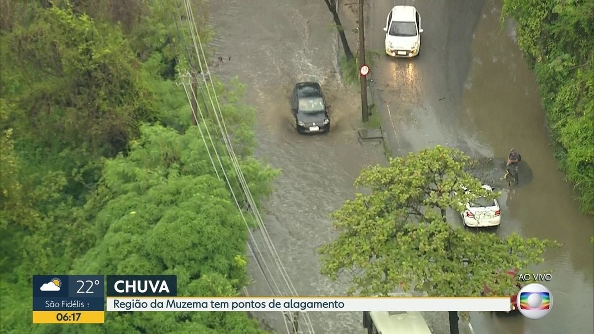 Após chuva forte, Rio amanhece com vias alagadas e bolsões d'água | Rio ...