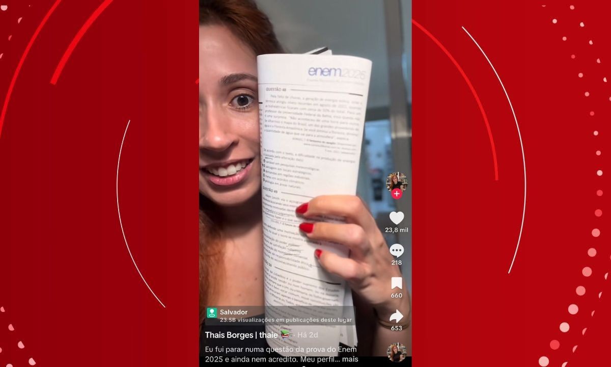 Candidata que viralizou com reportagem no Enem revela se acertou questão e rebate haters que torceram contra 