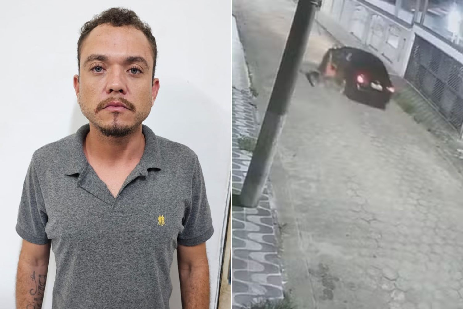 Homem que roubou carro e arrastou vítima pela rua é preso no litoral de SP; VÍDEO