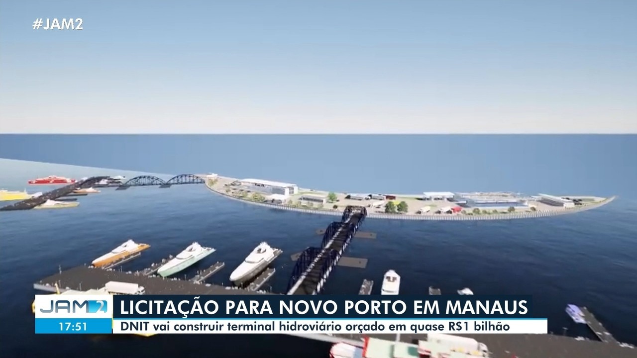 Construção do novo porto da Manaus Moderna é anunciada pela prefeitura com apoio do governo federal