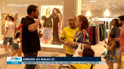 Feirão do Turismo em Palmas tem descontos que passam dos 30%
