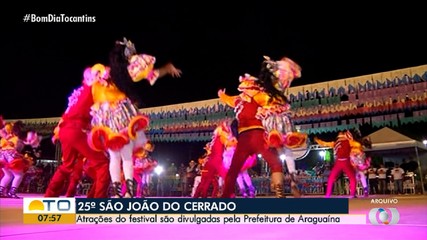 Atrações do festival São João do Cerrado, em Araguaína, são divulgadas