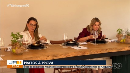 Pratos do Festival Gastronômico de Araguaína são avaliados pelos jurados
