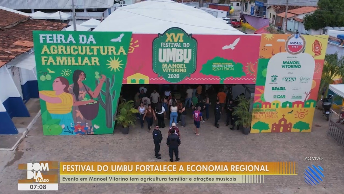 Vídeos da TV Bahia e g1 Bahia –sábado, 10 de janeiro de 2026