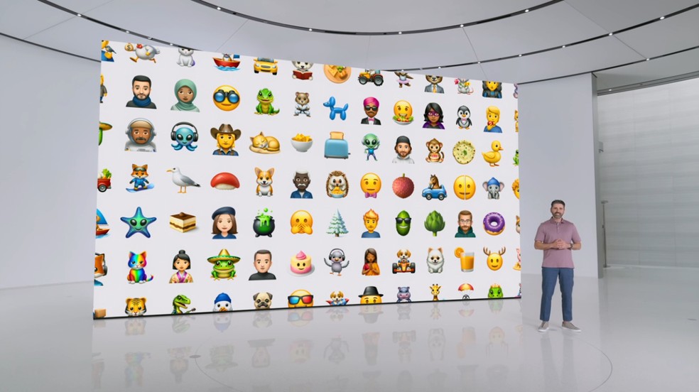 Genmoji, recurso da Apple para criar emojis personalizados — Foto: Reprodução/Apple