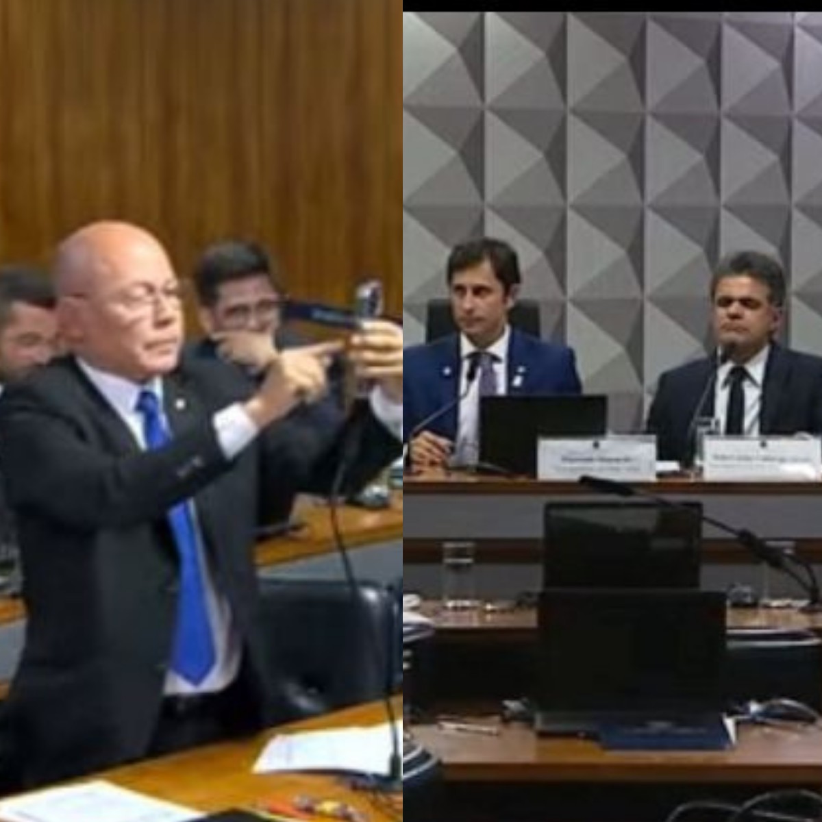 VÍDEO: Deputado de RO 'faz homenagem' para ele mesmo durante CPMI do INSS
