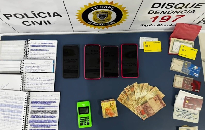 Homem é preso suspeito de reter cartões de idosos e fazer empréstimos utilizando nomes das vítimas, na PB 