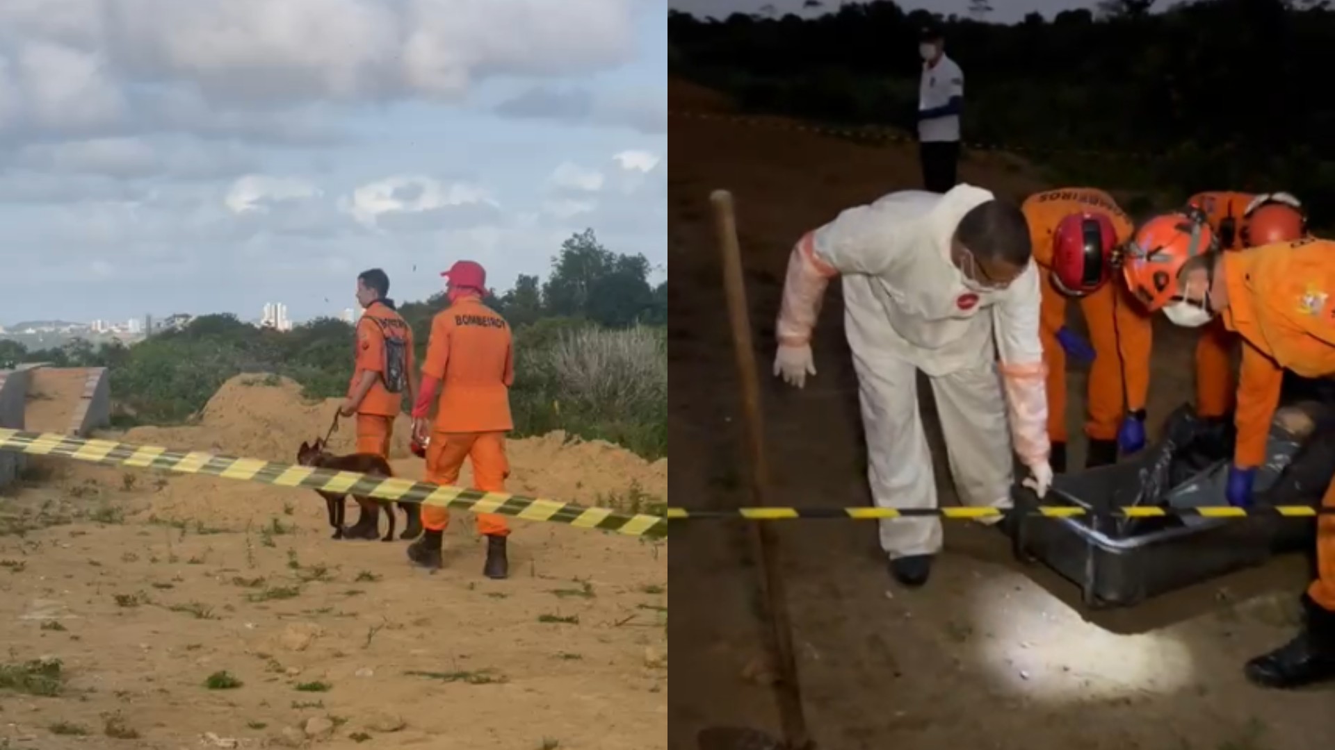Bombeiros rastreiam sinal de tornozeleira eletrônica e encontram cadáver em mata em Alagoas