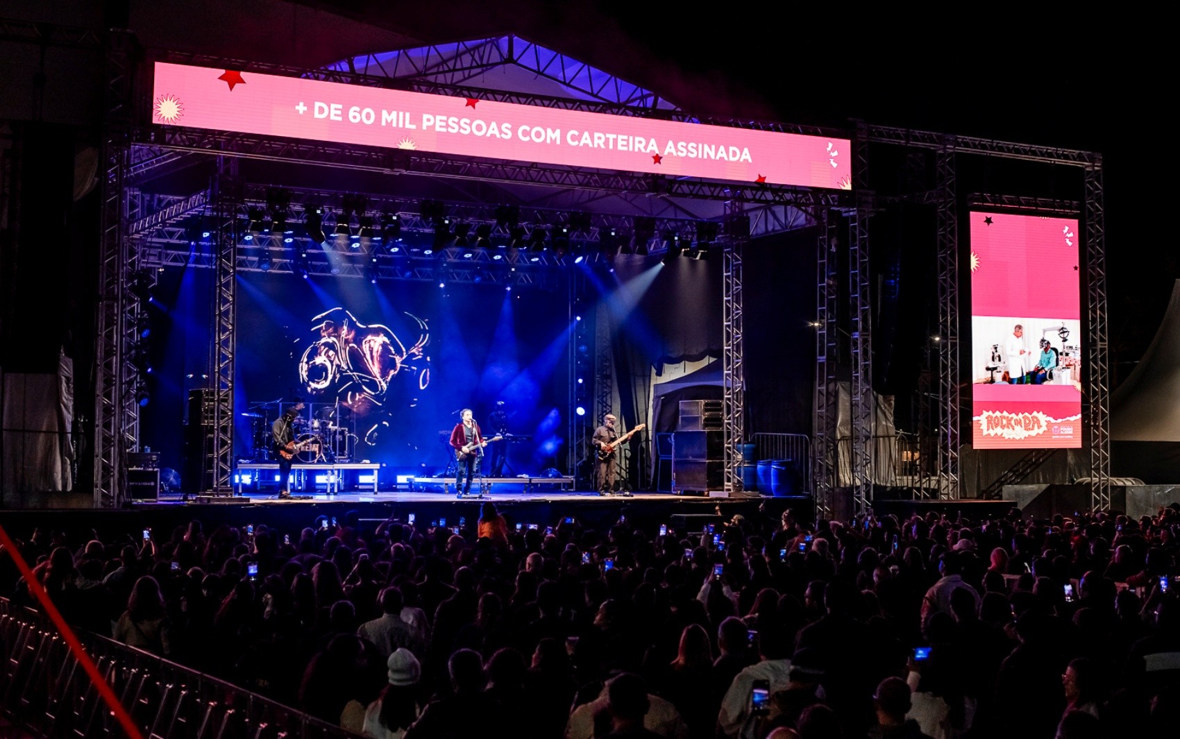 Veja como foi o primeiro dia do 'Rock in PA' em Pouso Alegre: FOTOS