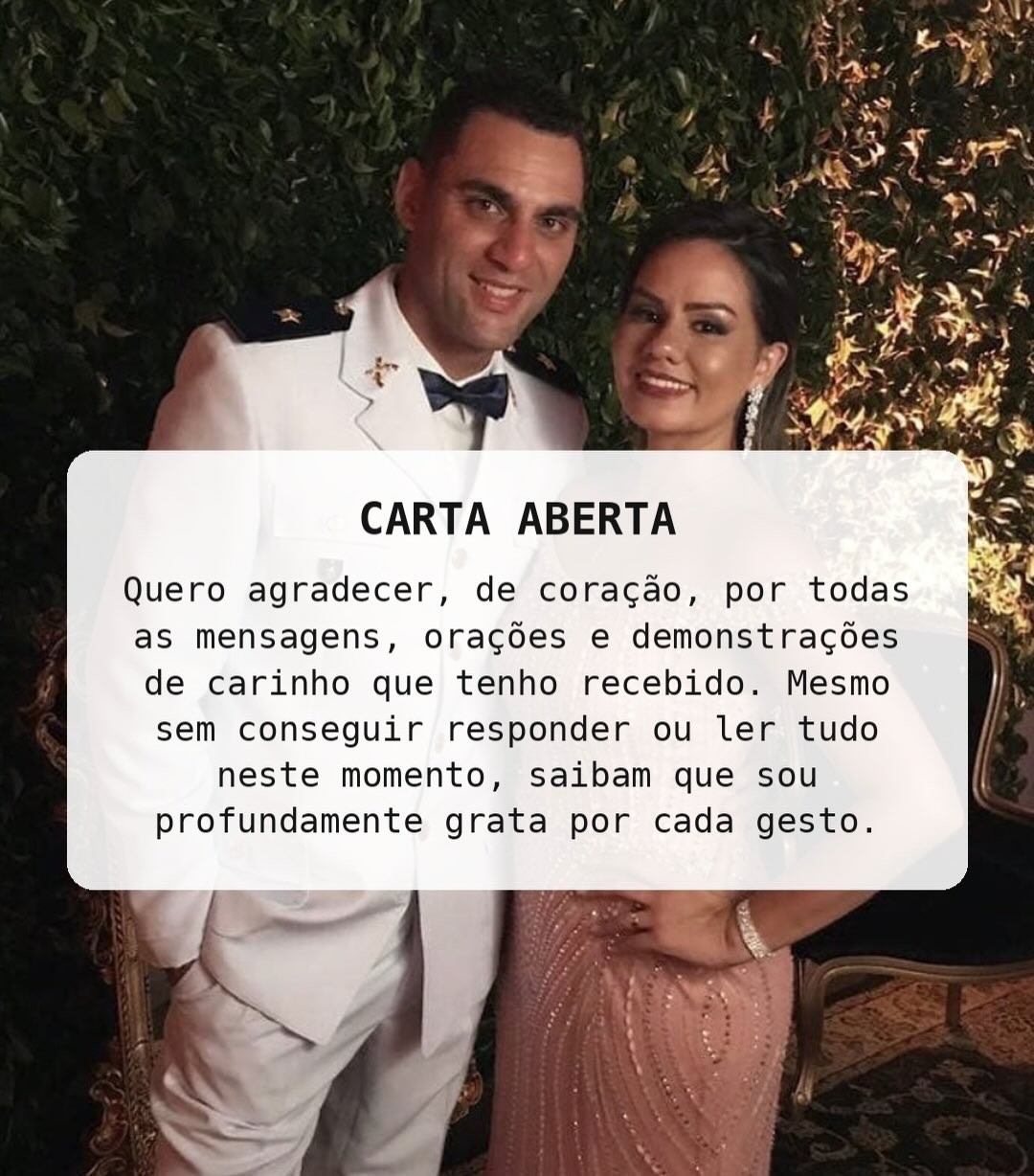 'Seguimos esperançosos com as pequenas melhoras do seu quadro', diz esposa de tenente da Rota baleado na cabeça em SP